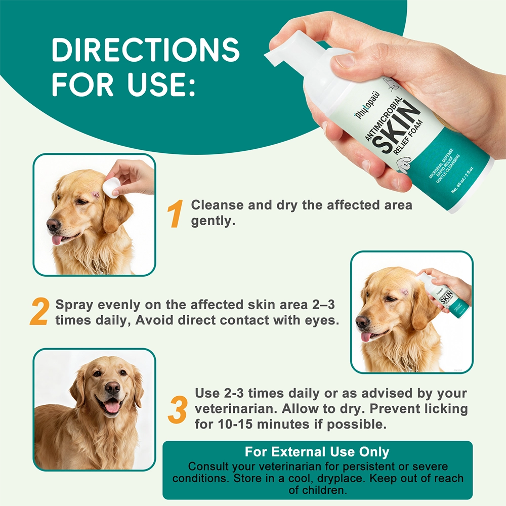 Antimicrobial Skin Relief Foam