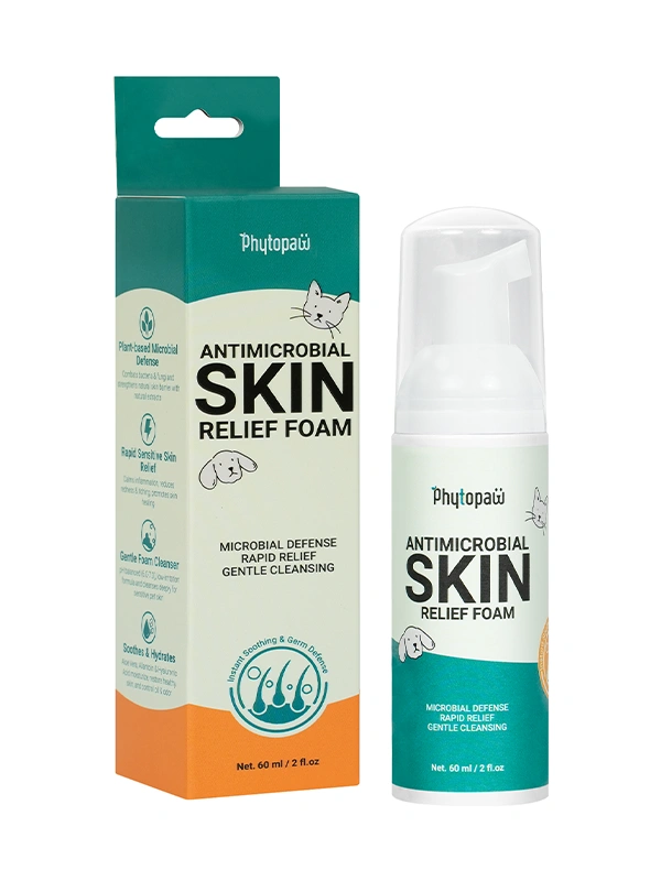 Antimicrobial Skin Relief Foam