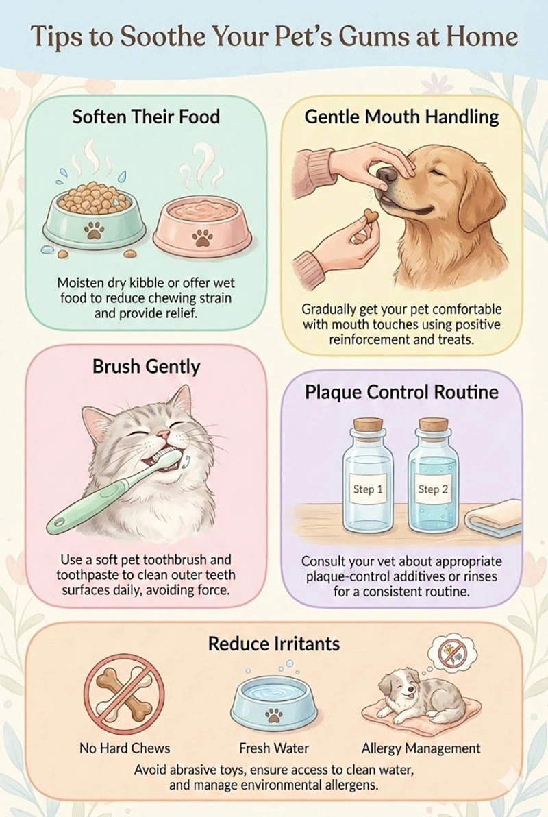 Qu&eacute; se puede hacer en casa (Gato con irritaci&oacute;n de goma)